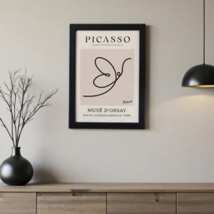 Picasso at Musée d’Orsay – Vintage Exhibition Wall Decor