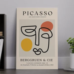 Berggruen & Cie Picasso Masterpiece Canvas – Iconic Modern Art