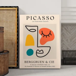 Berggruen & Cie Picasso Fine Art Canvas – Iconic Modern Masterpiece