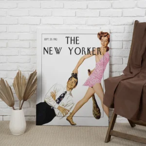 The New Yorker Vintage Cover Art – September 20, 1982 (Canvas Wall Art)